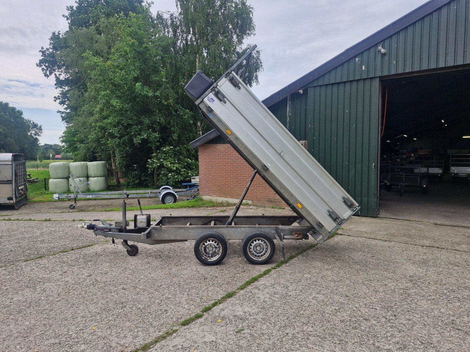 Hapert kieper aanhangwagen 2700kg, Ophalen, -, -, Hapert
