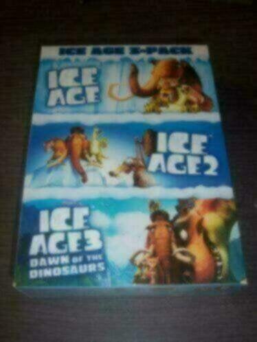 THE ICE AGE Trioligy Box in nieuwstaat (NL) , Tekenfilm, Verzenden, Amerikaans, Nederlands