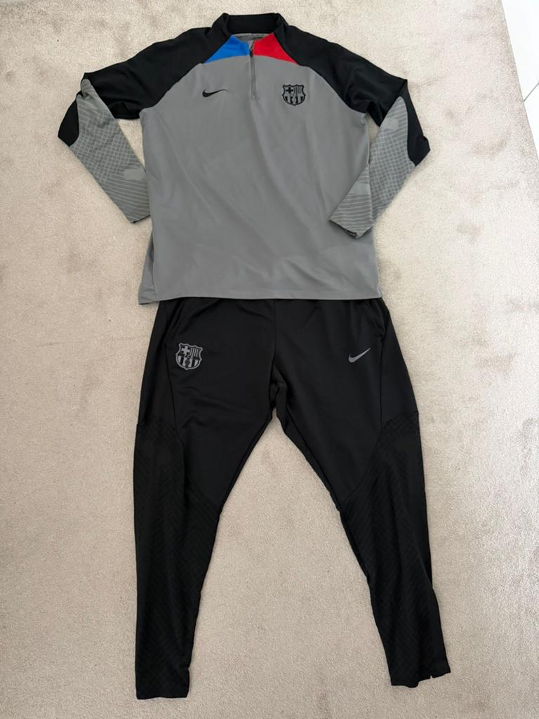 FC Barcelona Nike Strike Trainingspak XL, Kleding | Heren, Sportkleding, Zwart, Maat 56/58 (XL), Ophalen of Verzenden, Zo goed als nieuw