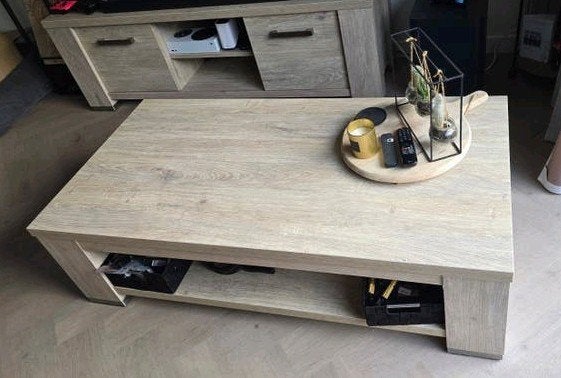 Salontafel 140x70x40, Ophalen, Gebruikt, 100 tot 150 cm, 50 tot 100 cm