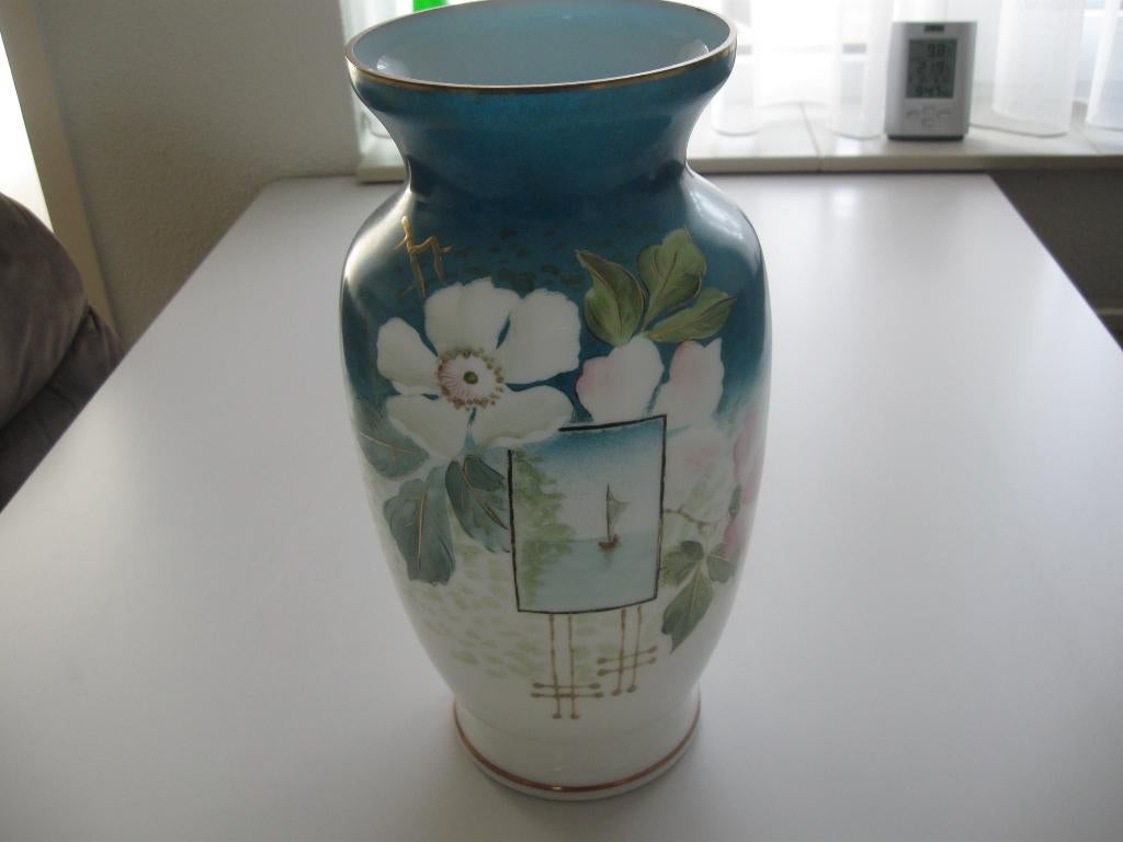 Opaline vaas, Antiek en Kunst, Ophalen of Verzenden