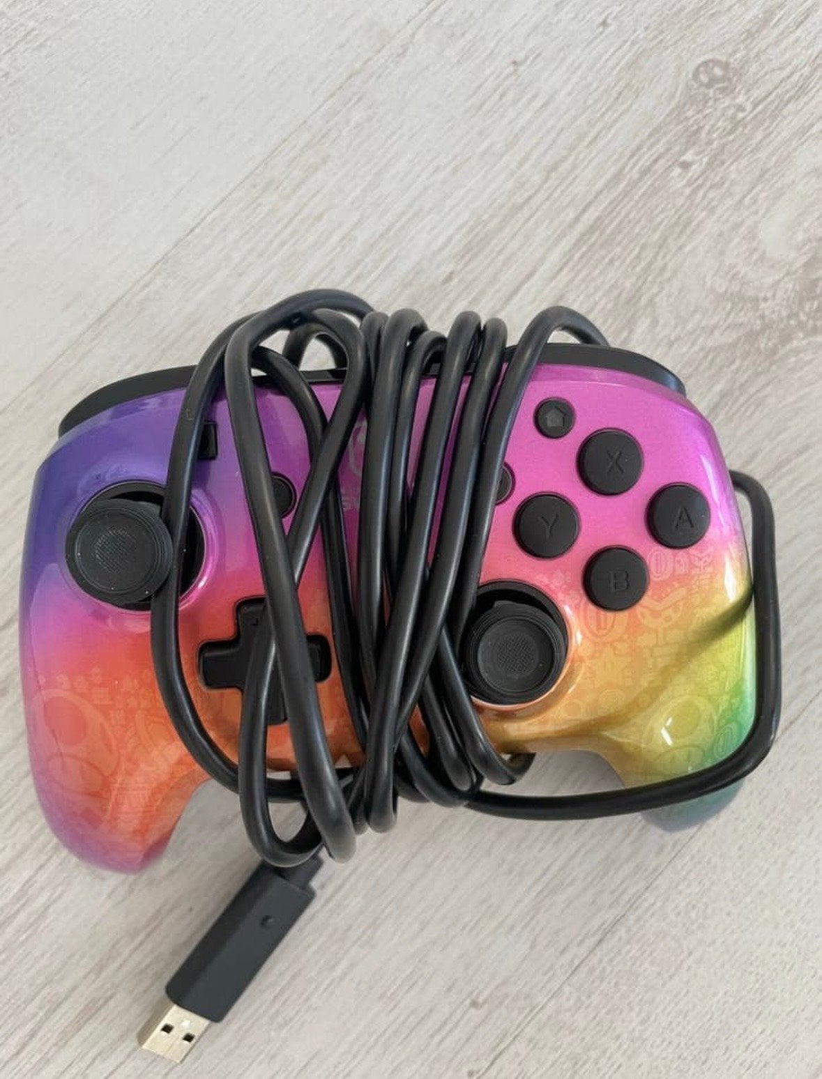 PDP Rematch Controller voor Nintendo Switch - Regenboog, Ophalen, Zo goed als nieuw, Switch, Overige controllers