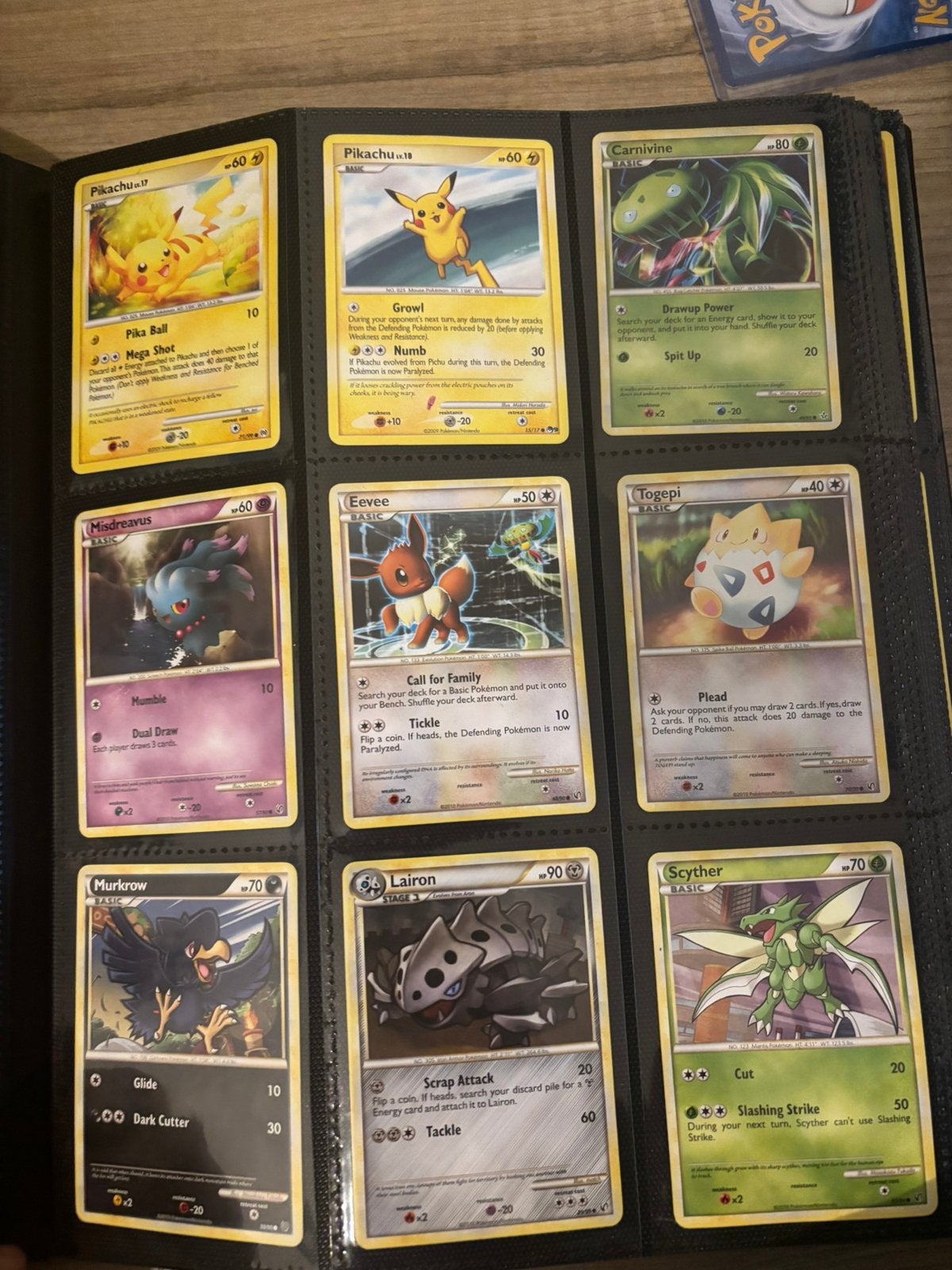 Pokemonkaarten B deel 1, Ophalen of Verzenden, Zo goed als nieuw, Meerdere kaarten