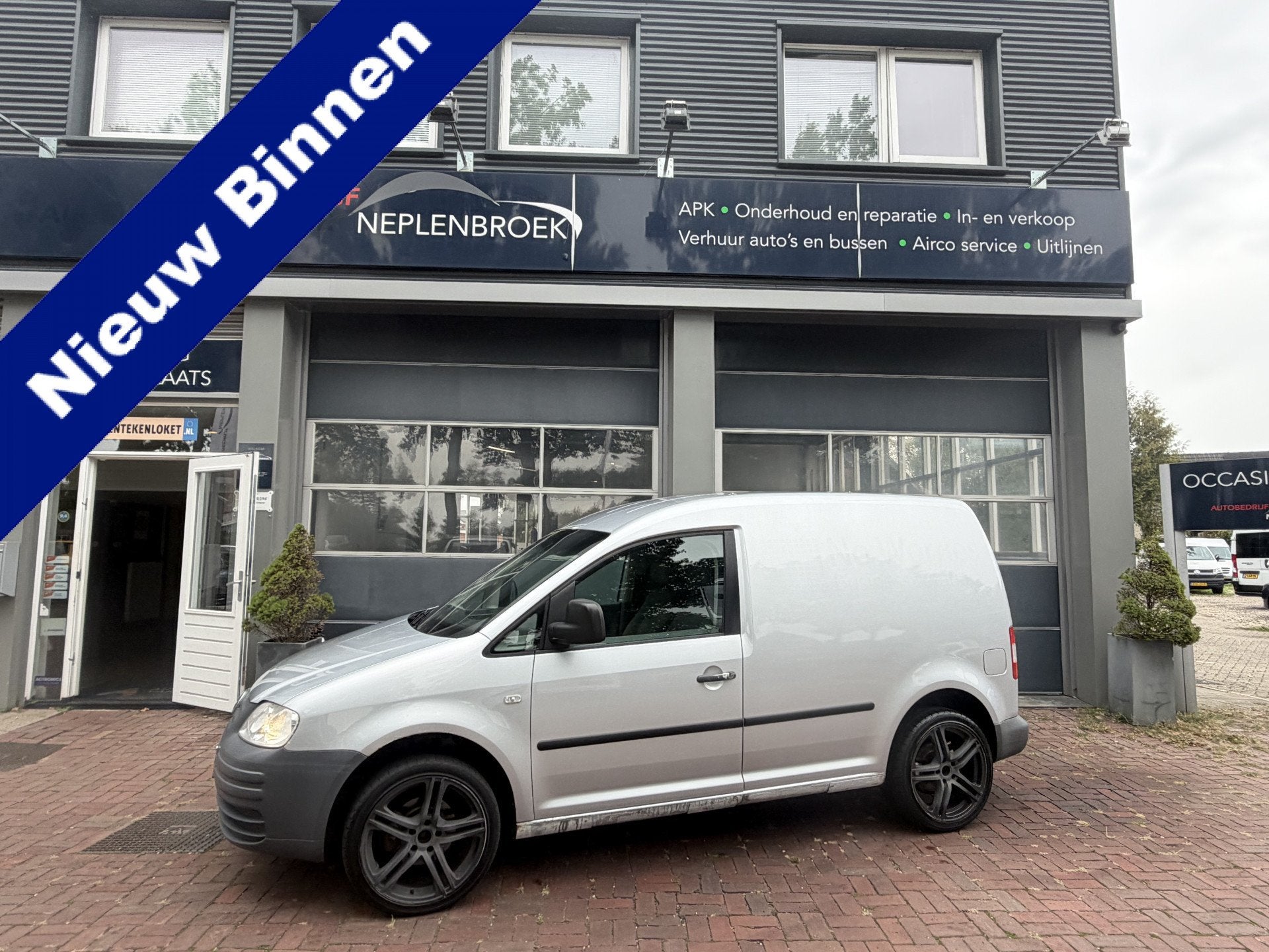 Volkswagen Caddy 2.0 SDI 850 kg. APK 10-2027 Airco,Cruise ma, Voorwielaandrijving, Dealer onderhouden, Gebruikt, 4 cilinders