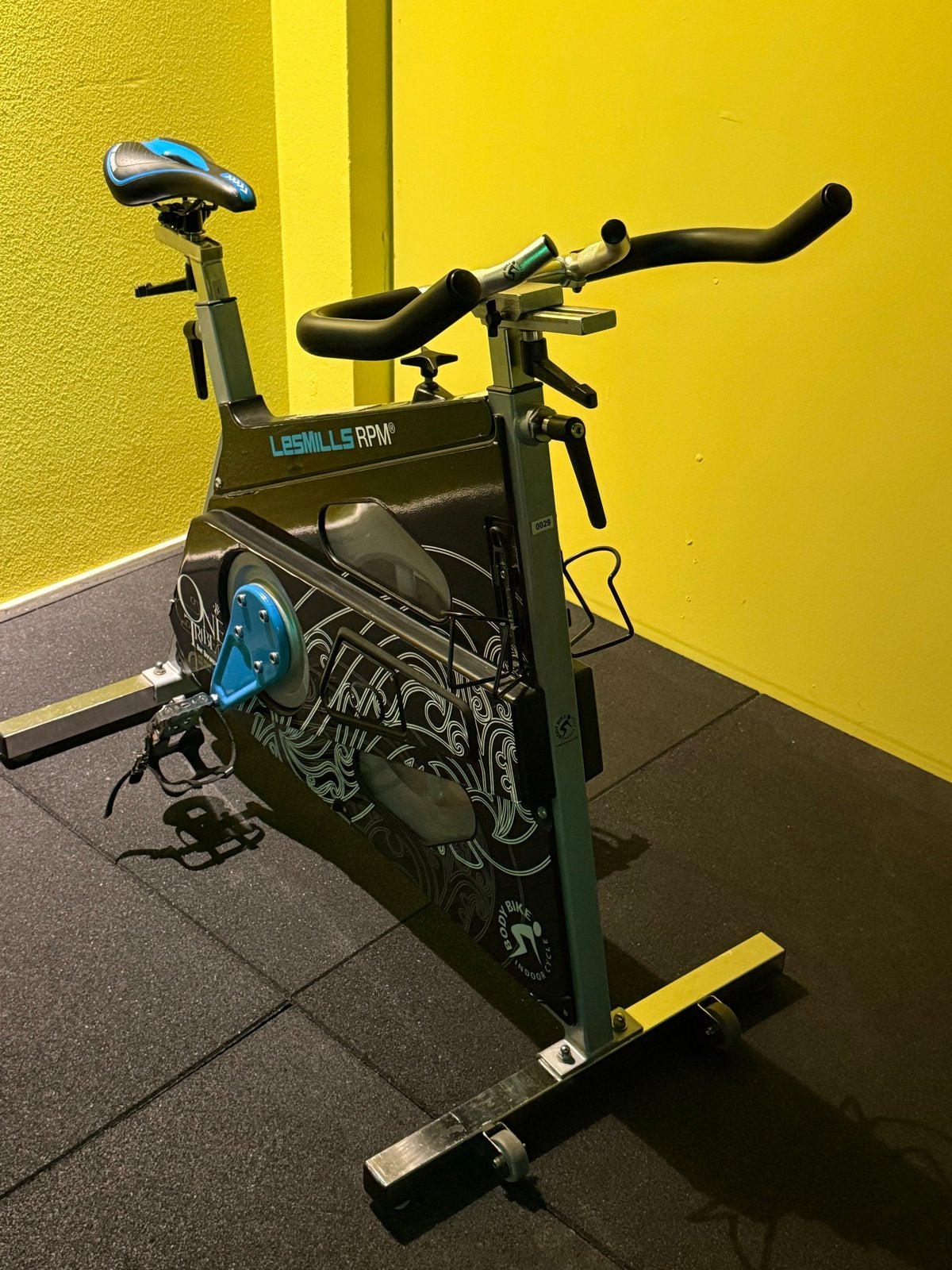 Les Mills RPM Spinningfiets - Zo goed als nieuw, Spinningfiets, Ophalen of Verzenden, Zo goed als nieuw, Metaal