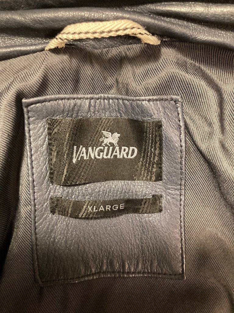 Leren jas, Bruin, Maat 56/58 (XL), Ophalen of Verzenden, Zo goed als nieuw