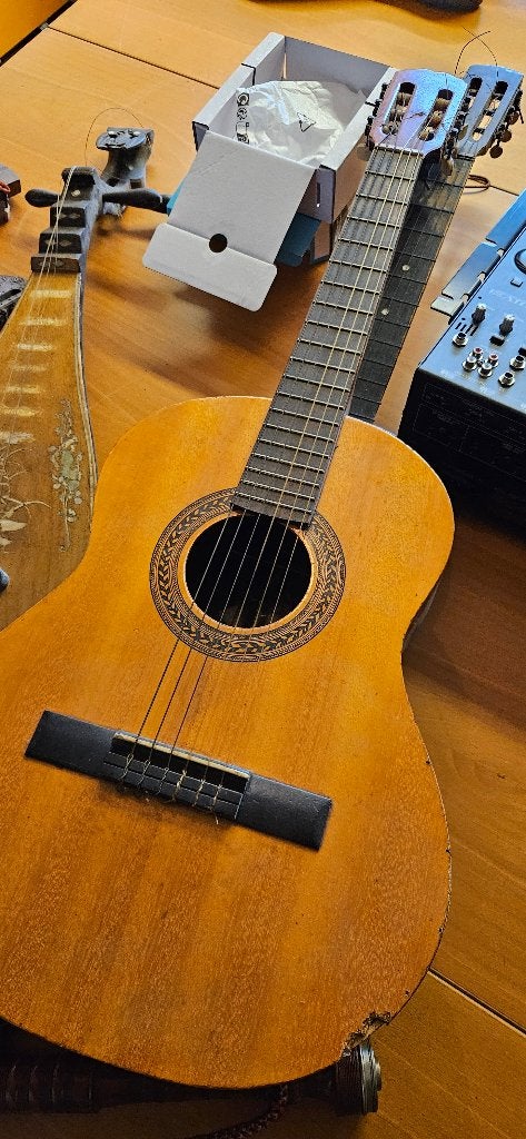 Gitaar, Muziek en Instrumenten, Ophalen, Gebruikt, Klassieke of Spaanse gitaar
