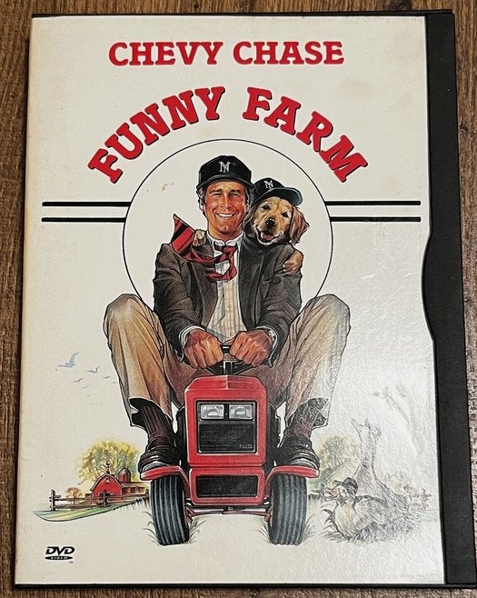 Funny Farm (1988) DVD Chevy Chase - Jaren 80 Comedy Classic, Engels, Alle leeftijden, Ophalen of Verzenden, Zo goed als nieuw