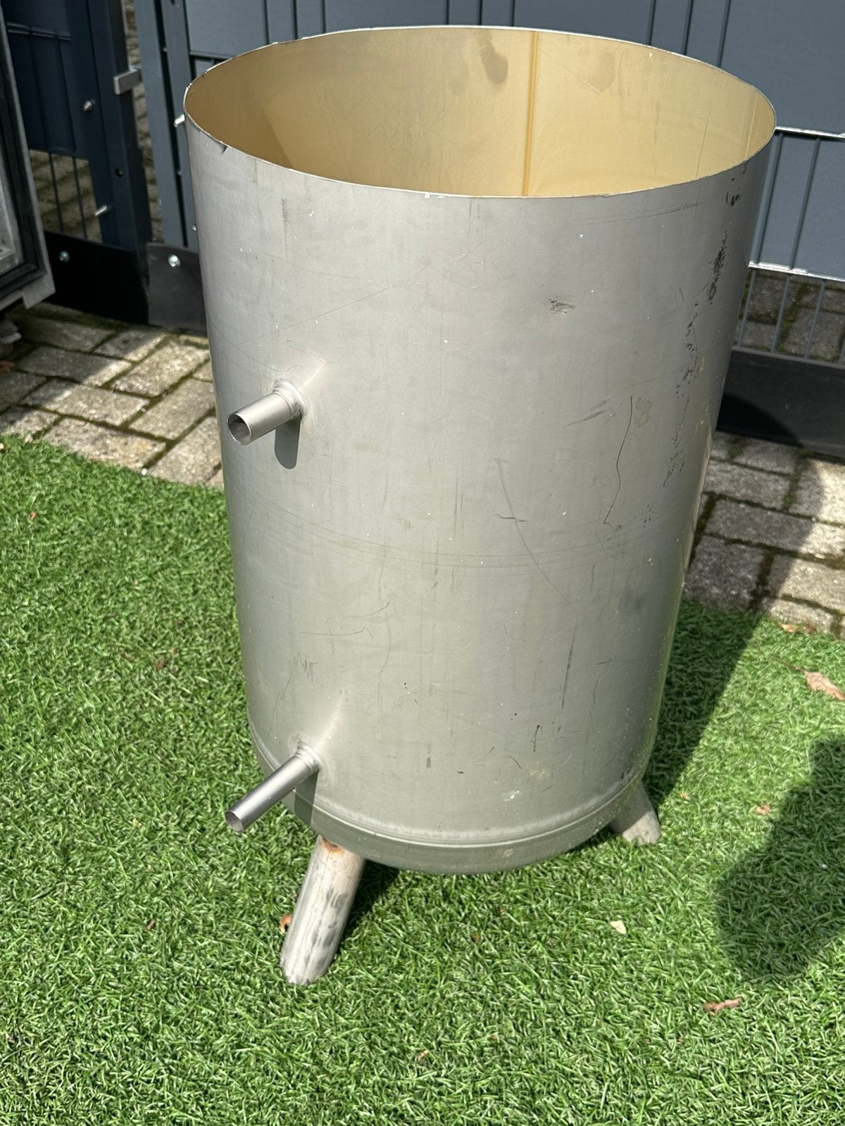 RVS316 Zwembadkachel  met 15m Warmtewisselaar, Tuin en Terras, Zwembad-toebehoren, Ophalen of Verzenden, Zo goed als nieuw, Verwarming