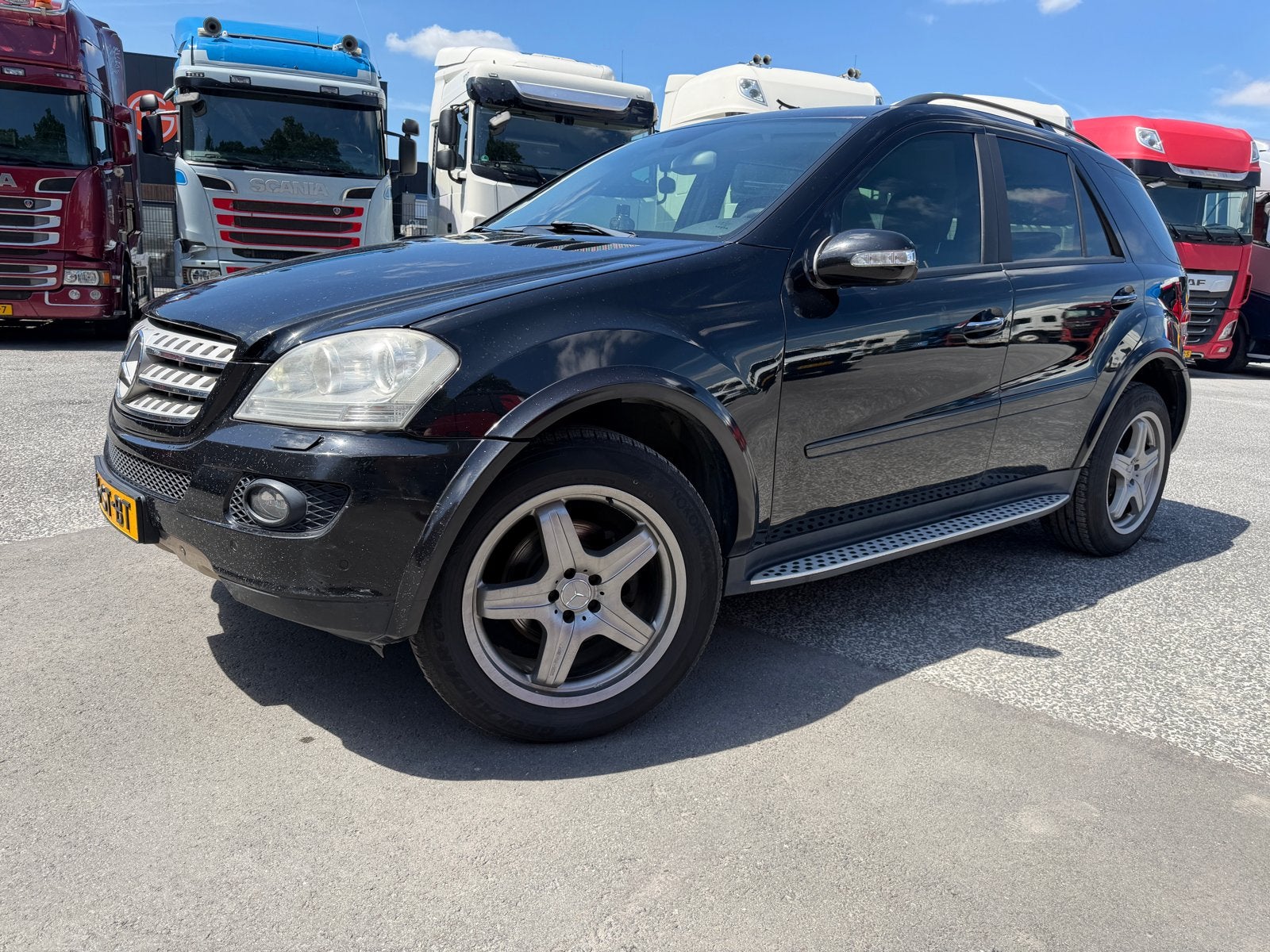 Mercedes-Benz M-Klasse 3.0 CDI Ml320 4MATIC AUT 2006 Zwart, Automaat, Zwart, 255 €/maand, Bedrijf