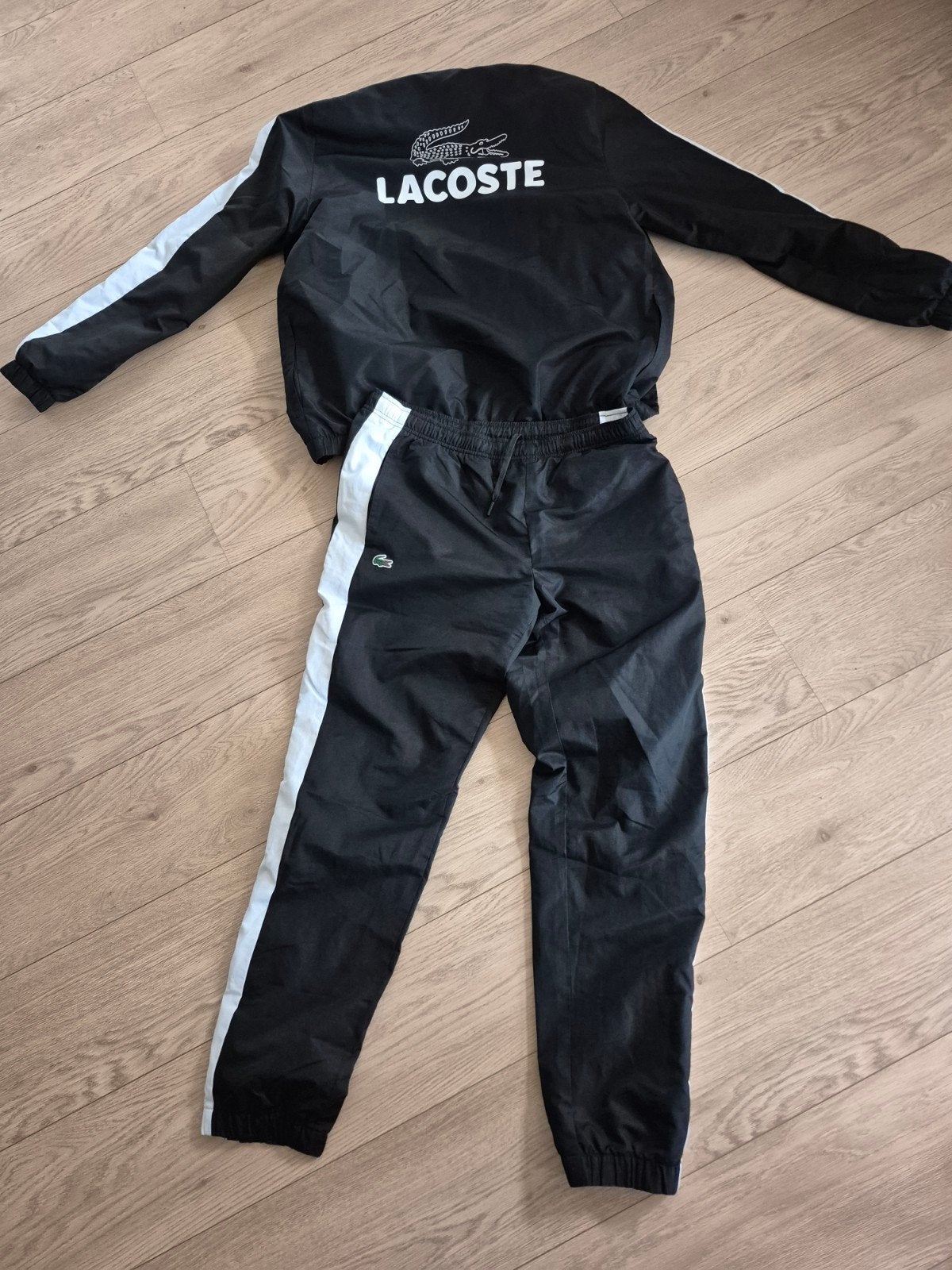 Lacoste pak. Origineel, Kleding | Heren, Ophalen of Verzenden, Zo goed als nieuw, Blauw, Algemeen