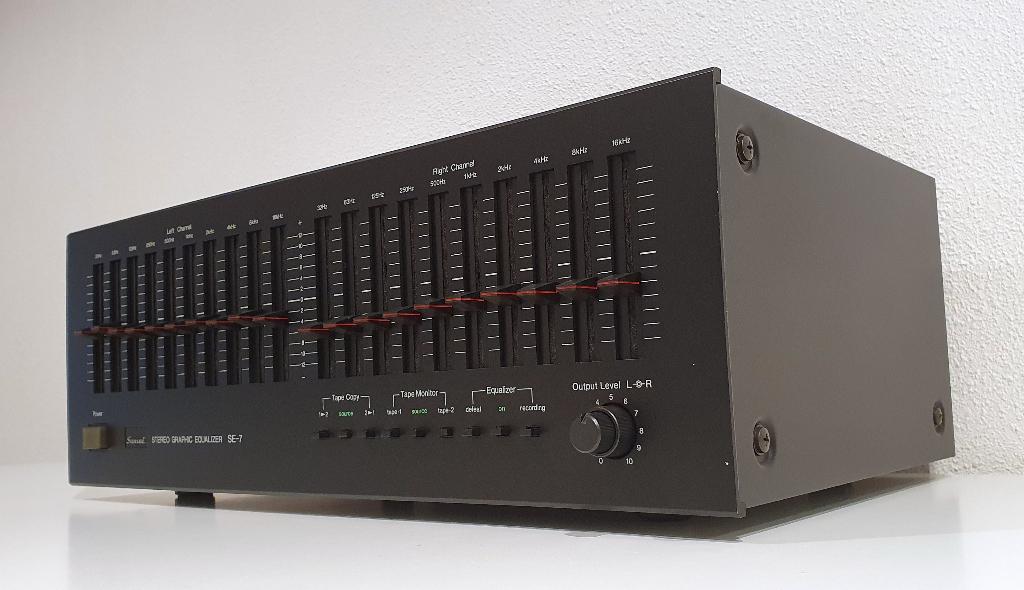 Graphic Equalizer - Sansui SE-7, Ophalen of Verzenden, S, S, S
