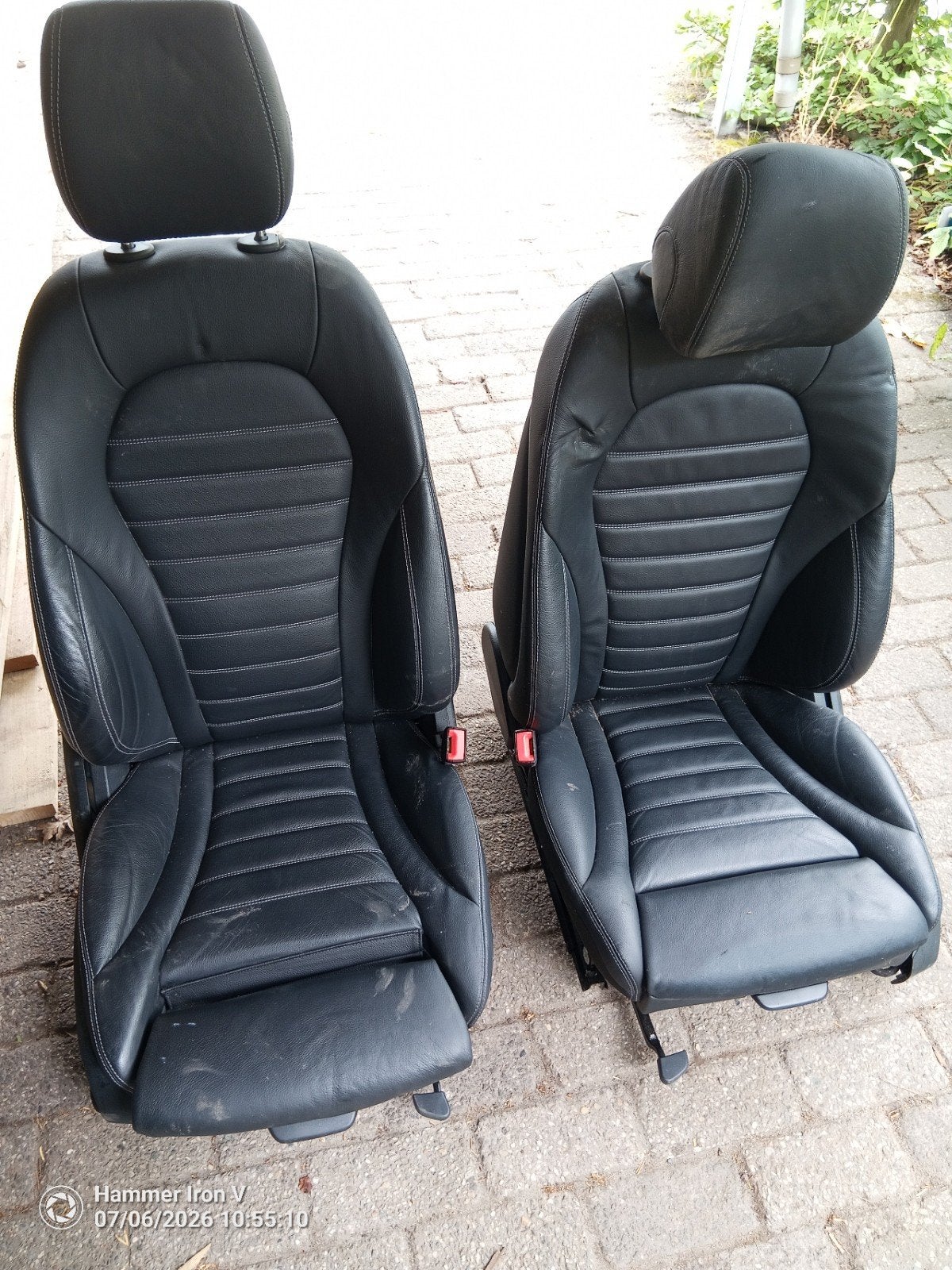 Set voorstoelen Mercedes C-Klasse A205 (nieuwstaat), Ophalen of Verzenden