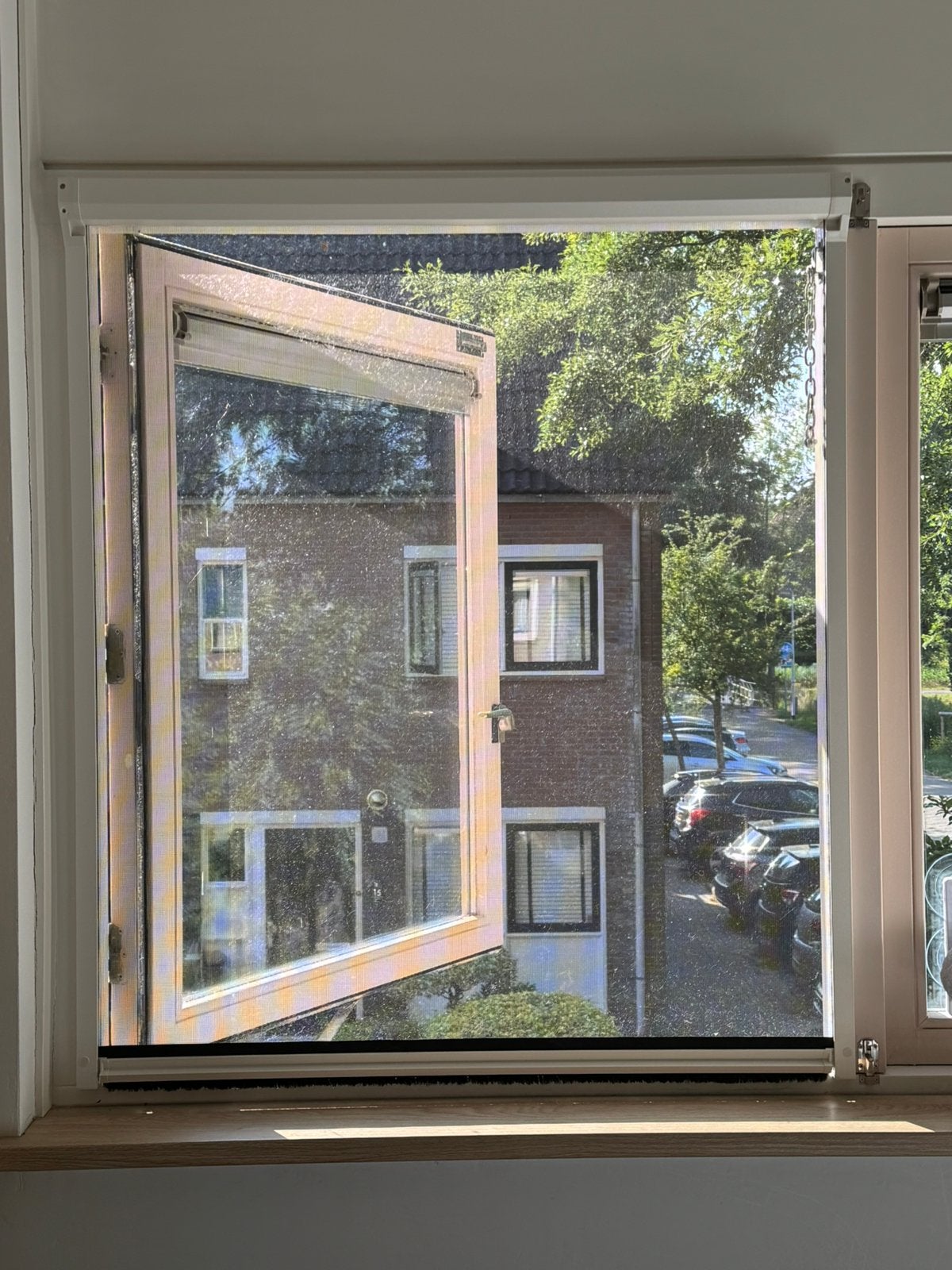 Insecten raamrolhor Bruynzeel, Ophalen, Kunststof, 80 tot 100 cm, Overige typen