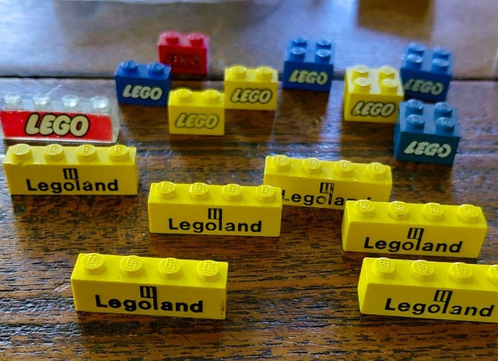 LEGO steentjes met de afbeelding LEGO erop, Ophalen of Verzenden, Zo goed als nieuw, Losse stenen, Lego