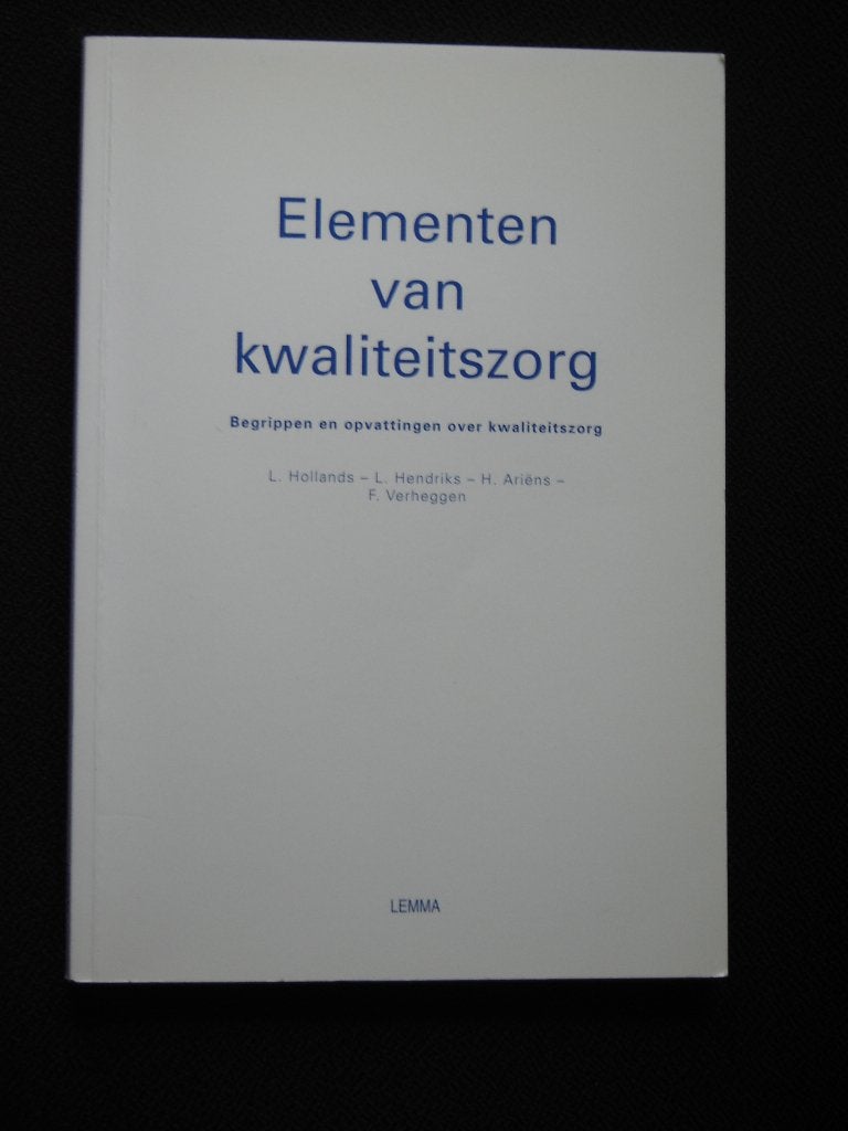 Elementen van Kwaliteitszorg, Boeken, Studieboeken en Cursussen, Nieuw, HBO, Beta, Ophalen of Verzenden