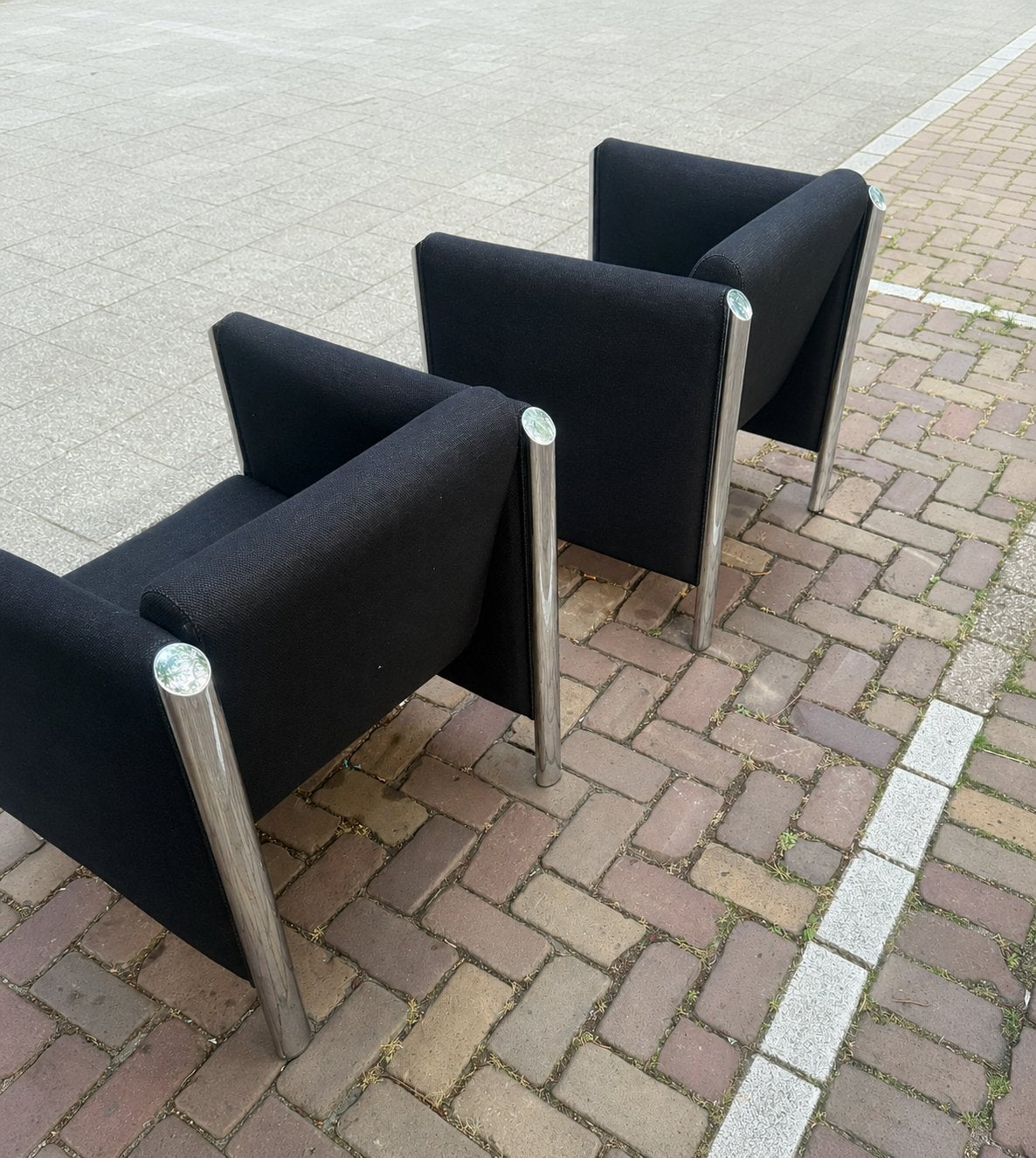 2 nette fauteuils Wilkhahn 830 Klaus Franck Werner Sauner, Huis en Inrichting, Ophalen, Zo goed als nieuw, Twee