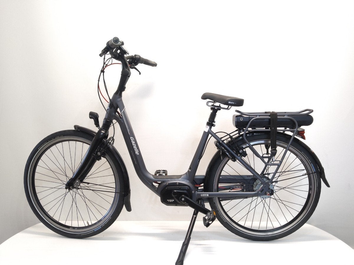 Gazelle Ami C8 HMS €1395.00 Dames Antraciet, Fietsen en Brommers, Elektrische fietsen, Ophalen, Gebruikt, -, -