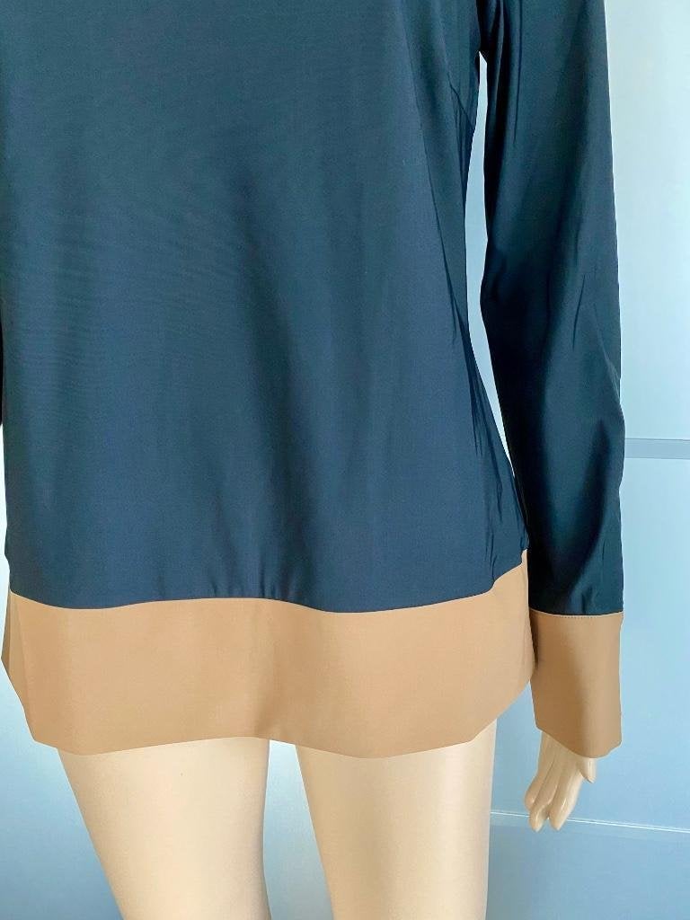 F360 Nieuw travel blouse Esqualo mt 38+40=M travelstof beige, Kleding | Dames, Maat 38/40 (M), Zwart, Ophalen of Verzenden, Nieuw