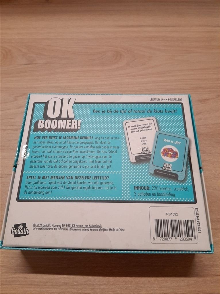 Ok boomer - s3816, Verzenden, Zo goed als nieuw