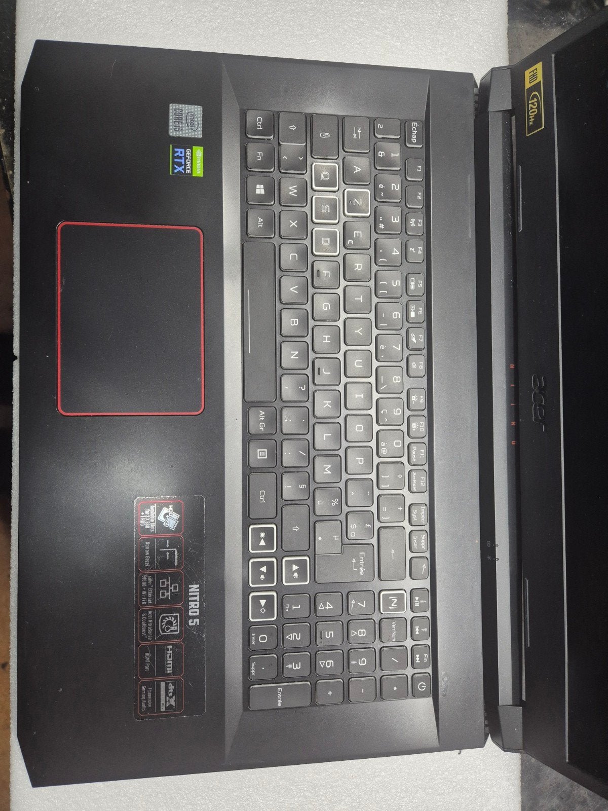 Acer Nitro 5 Gaming Laptop - Moederbord defect, Computers en Software, Windows Laptops, 2 tot 3 Ghz, Ophalen of Verzenden, Gaming