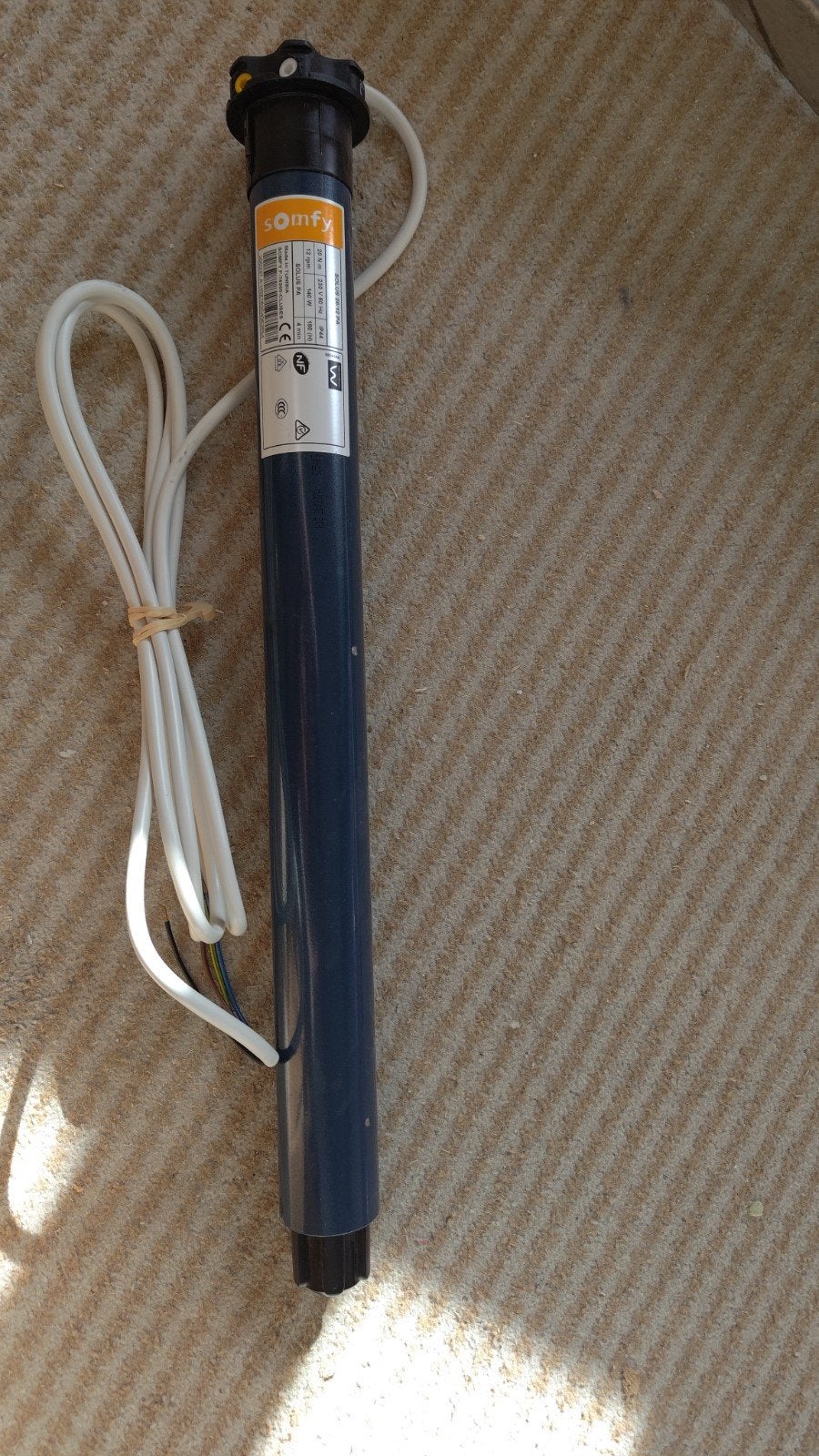 Somfy buismotor Solus 20/12 PA - Nieuw, Minder dan 100 cm, Nieuw, Ophalen of Verzenden, Minder dan 100 cm