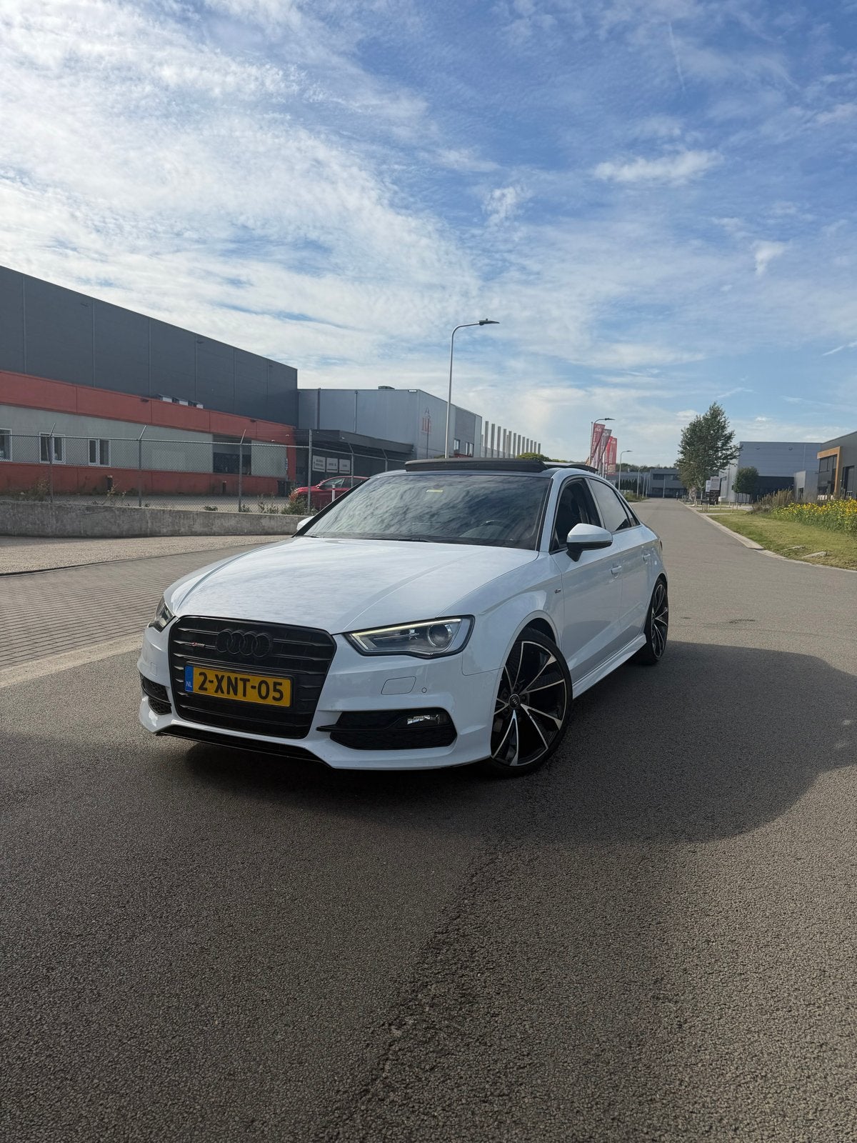 Audi A3 1.4TFSI 110KW COD Sedan S-tr 2014 Wit, Auto's, 1225 kg, 4 cilinders, Wit, Origineel Nederlands