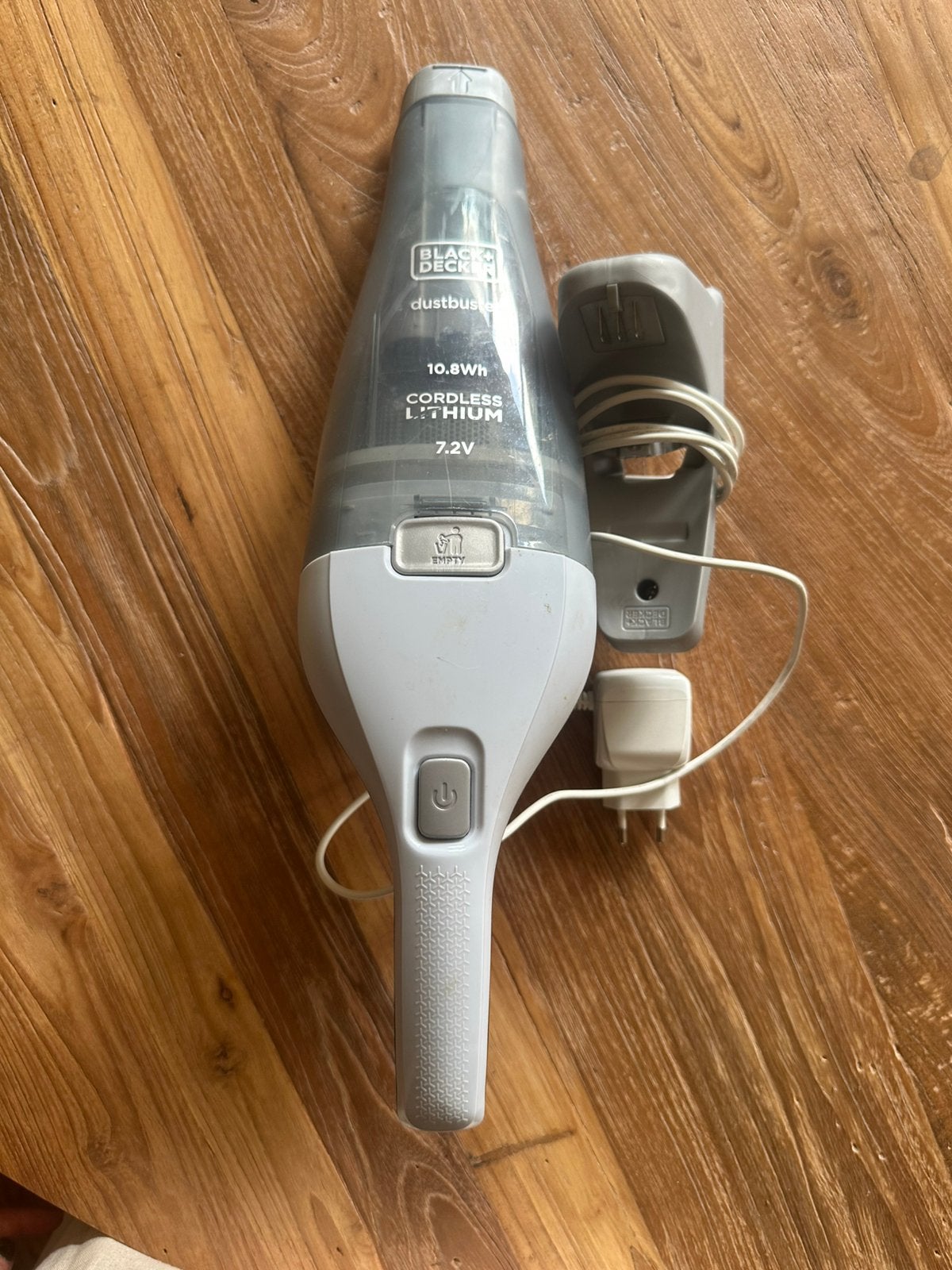 Blackw+Decker Dustbuster 7.2V, Ophalen of Verzenden, Zo goed als nieuw, Kruimeldief