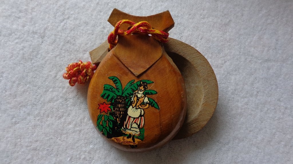 Vintage Spaanse castagnetten, Ophalen, Zo goed als nieuw, Overige soorten