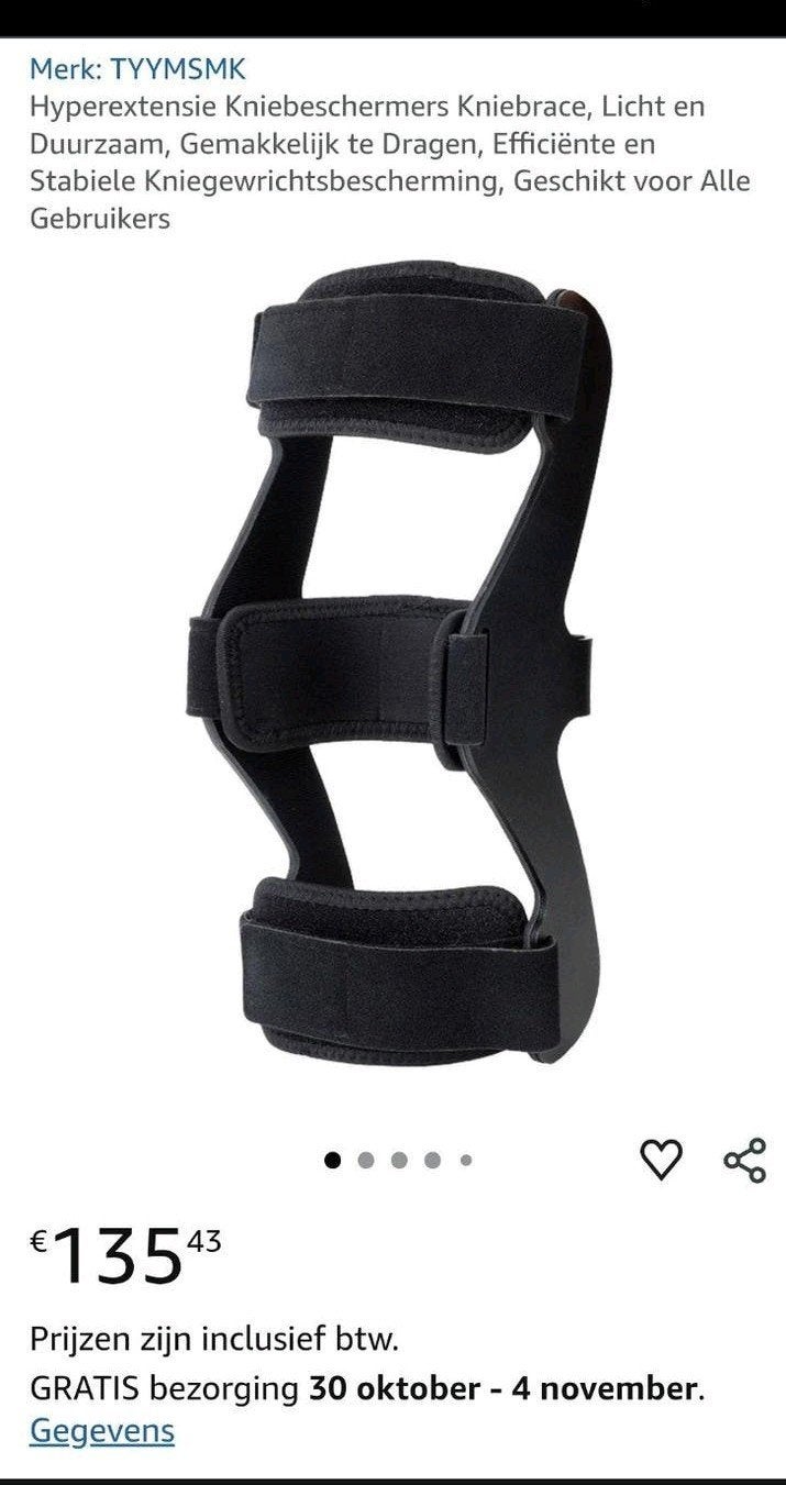 knie brace nieuw maat M, Ophalen of Verzenden, Nieuw