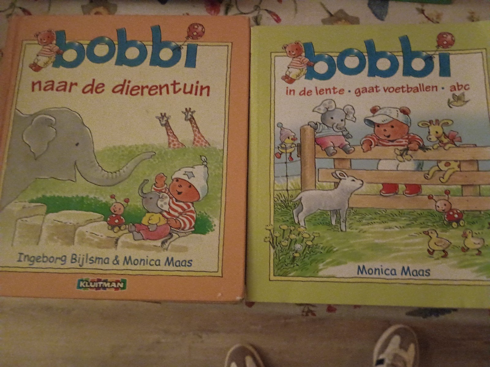 Bobbi boeken: Naar de dierentuin & In de lente, Boeken, Ophalen of Verzenden, Gelezen, Ingeborg Bijlsma & Monica Maas