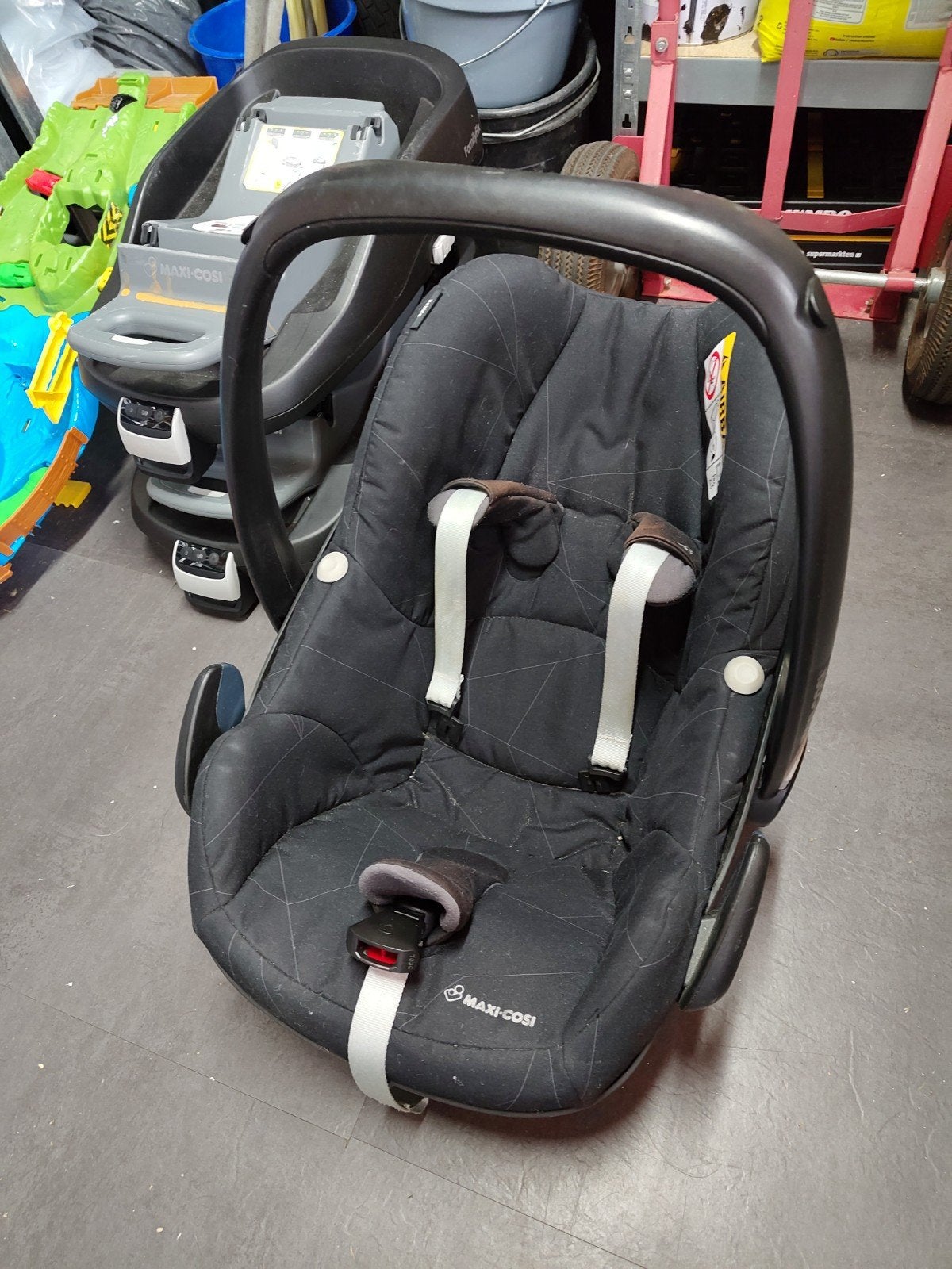 Maxi Cosi met 2 auto steunen en 2 adapters voor Joolz, Ophalen, 0 t/m 13 kg, Maxi-Cosi, Gebruikt
