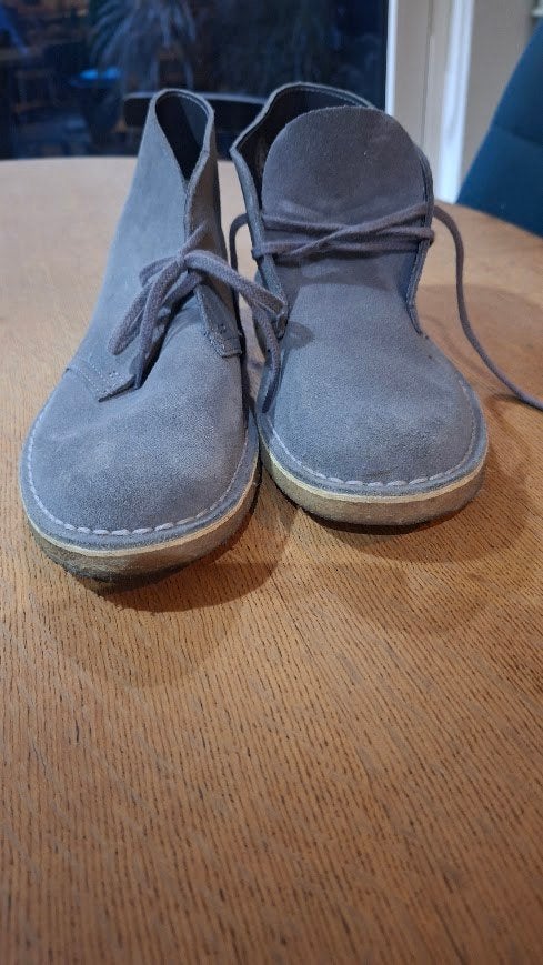Clarks dessert blauwe boots maat 40 dames, Schoenen met lage hakken, Blauw, Ophalen of Verzenden, Zo goed als nieuw