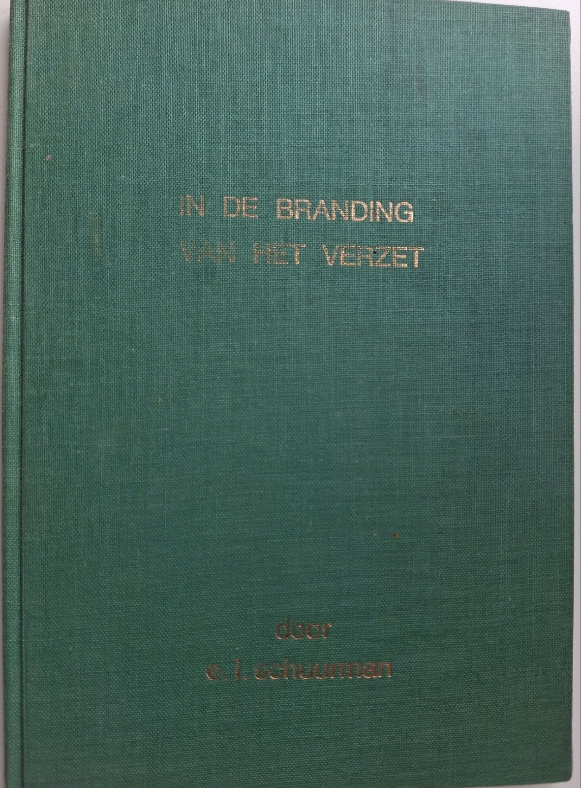 E.J. Schuurman - in de branding van het verzet - Ruinerwold, Boeken, Geschiedenis | Stad en Regio, E.J. Schuurman., Ophalen of Verzenden