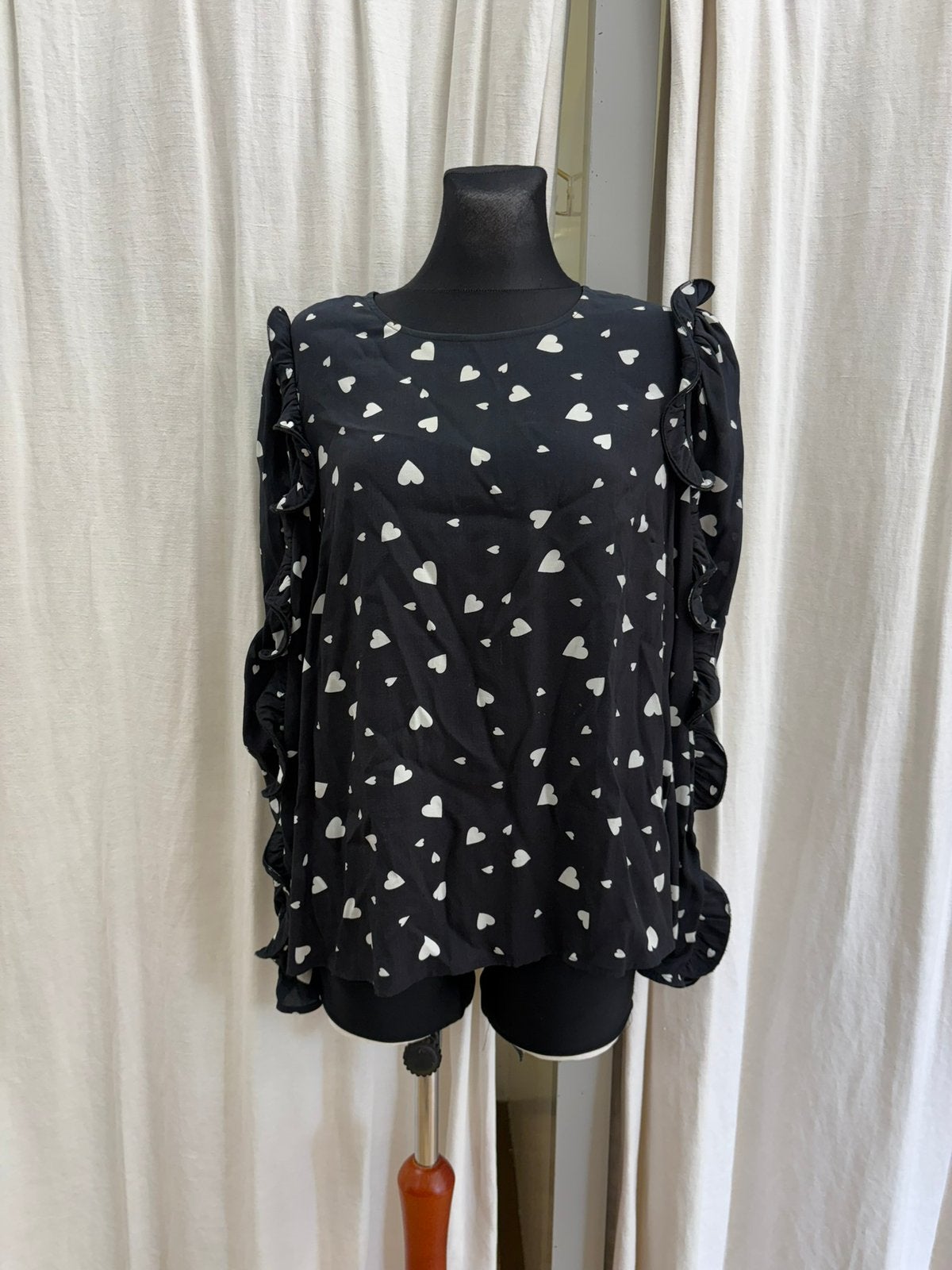 Essentiel Antwerp blouse maat 40, Ophalen of Verzenden, Zo goed als nieuw, Maat 38/40 (M), Zwart