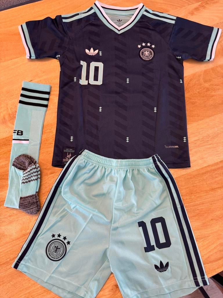 Duitsland WK2026 tenue Musiala #10, Maat XS of kleiner, Verzenden, Zo goed als nieuw, Shirt