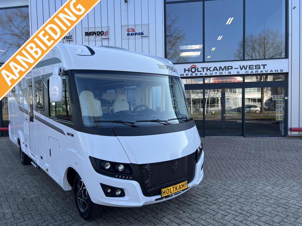 Rapido 8096 DF WEGRIJAANBIEDING NIEUW, Caravans en Kamperen, Fiat, 7 tot 8 meter, Bedrijf, Diesel