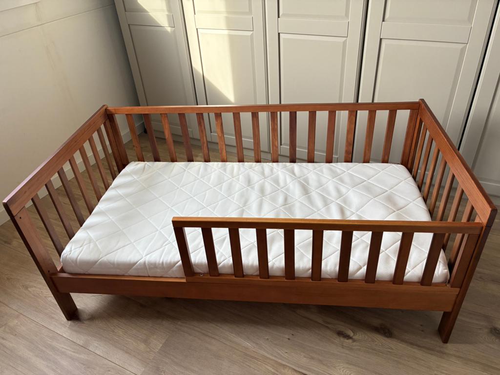 Petit Amelie peuterbed 70x140, Kinderen en Baby's, Kinderkamer | Bedden, Ophalen, Gebruikt, 70 tot 85 cm, 140 tot 160 cm