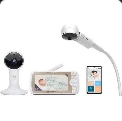 Motorola VM65  babyfoon - Camera werkend, ouderunit de, Kinderen en Baby's, Babyfoons, Ophalen of Verzenden, Gebruikt, 250 meter of meer