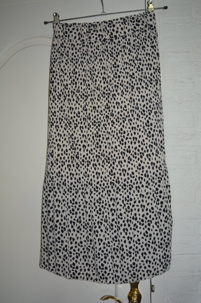 Costes, mooie lange rok met print, maat 36/38, Beige, Ophalen of Verzenden, Zo goed als nieuw, Costes