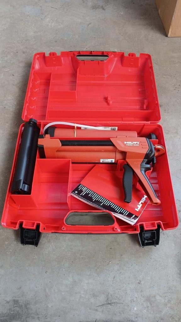 Hilti Lijmspuiten voor 2-componenten lijm in koffer, Doe-het-zelf en Verbouw, Gereedschap | Handgereedschap, Ophalen of Verzenden