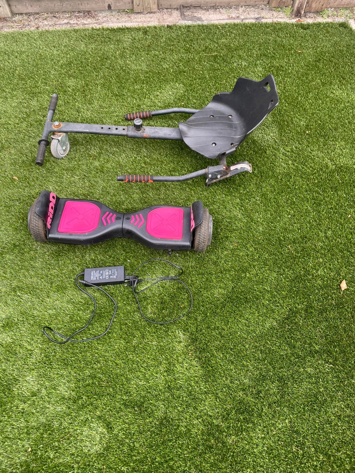 Roze Ridd hoverboard, Ophalen, Gebruikt