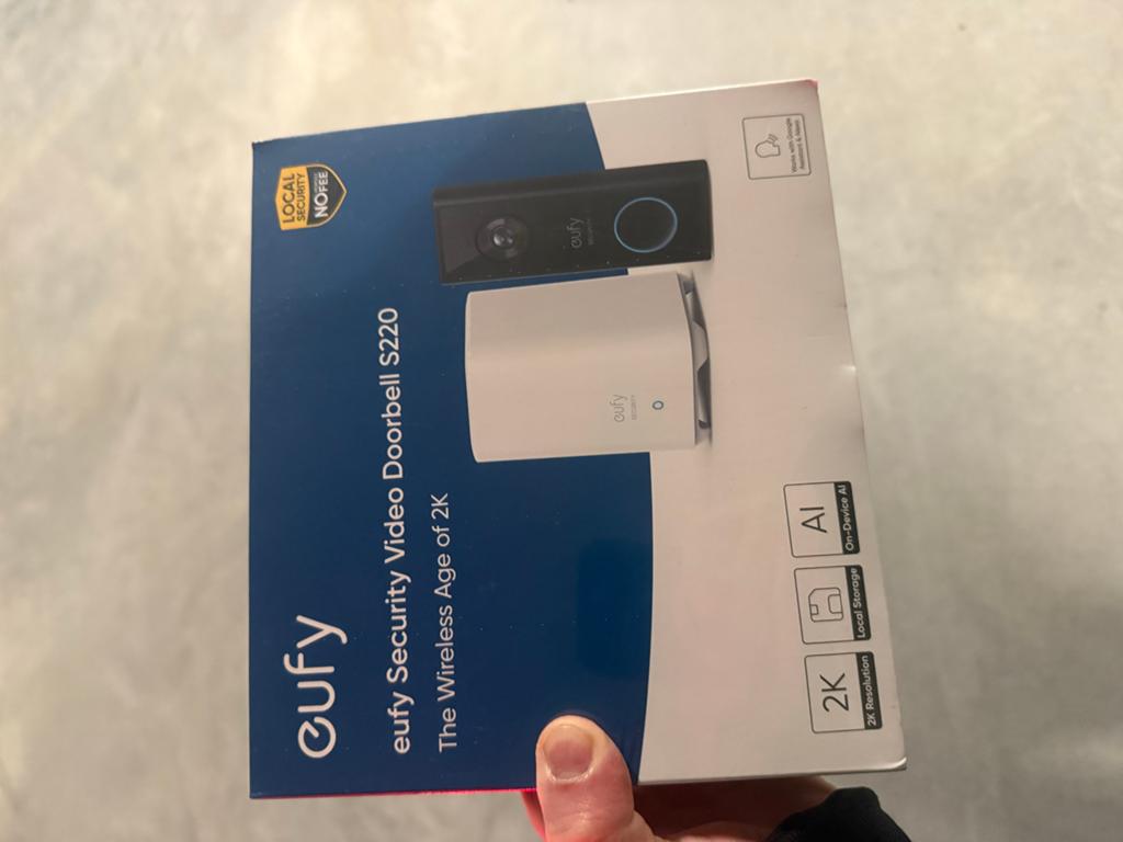 Eufy Security Video Deurbel S220 - Nieuw in doos, Beweging, Verzenden, Nieuw, Compleet systeem