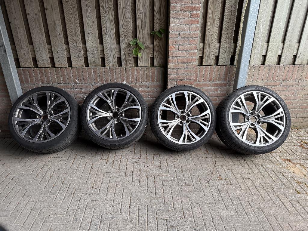 Bmw 21 inch breedset velgen origineel X5 F15, Auto-onderdelen, Banden en Velgen, Ophalen, Gebruikt, Banden en Velgen, 21 inch