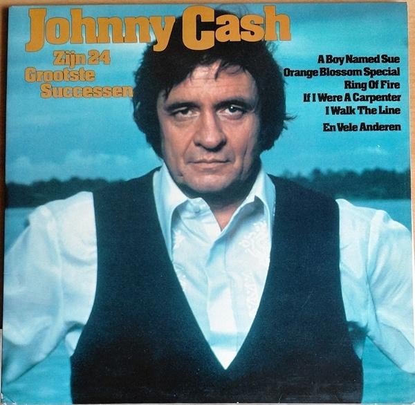 Johnny Cash - Zijn 24 Grootste Successen, Cd's en Dvd's, Vinyl | Rock, Ophalen of Verzenden, Zo goed als nieuw, 12 inch, Overige genres