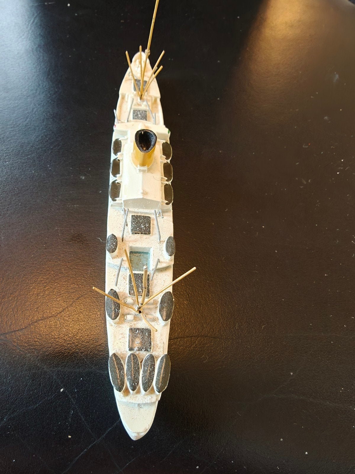 Modelbouw schip 'BOISSEVAIN' - Vintage scheepsmodel, Ophalen of Verzenden