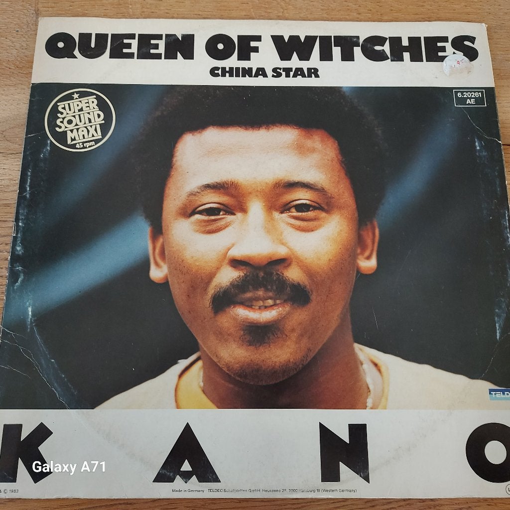 12 inch Maxisingel Kano - Queen Of Witches (1983), Gebruikt, Ophalen of Verzenden, Fotohoes, Disco