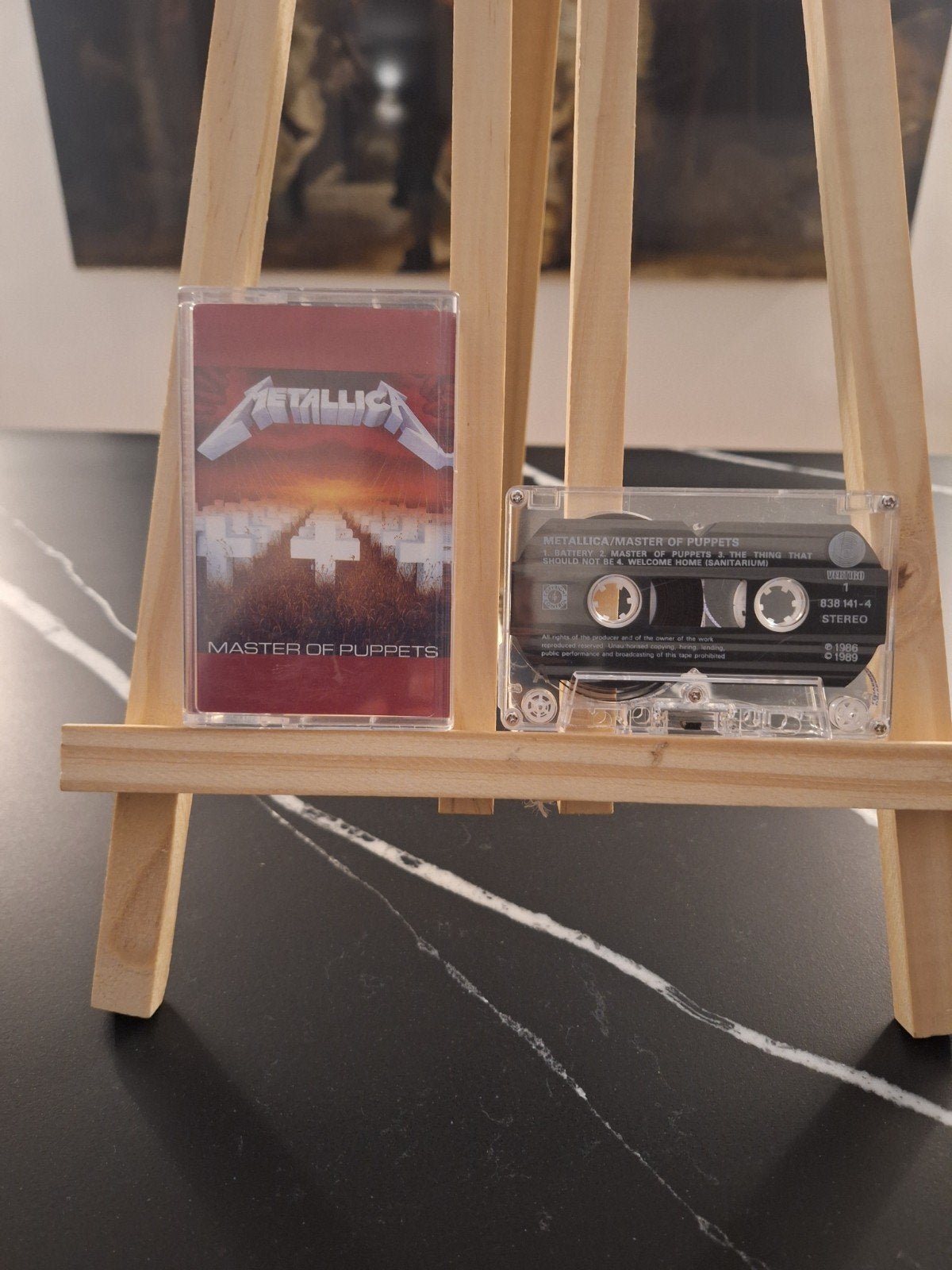 Metallica - Master of Puppets(Originele uitgave, nieuwstaat), 1 bandje, Ophalen of Verzenden, Zo goed als nieuw, Origineel