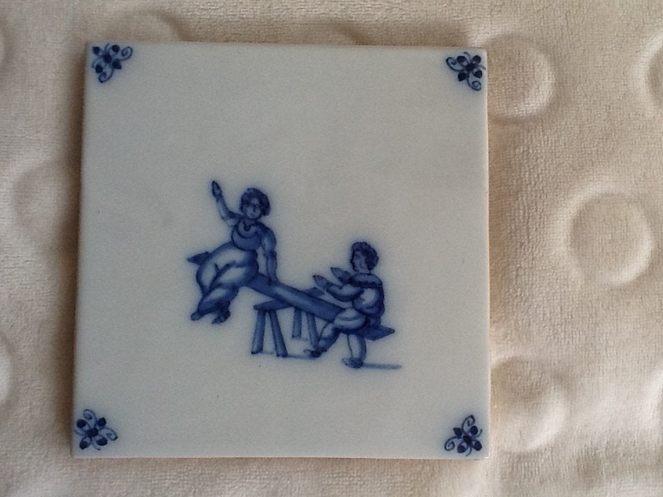 delftsblauwe tegel, Antiek en Kunst, Ophalen