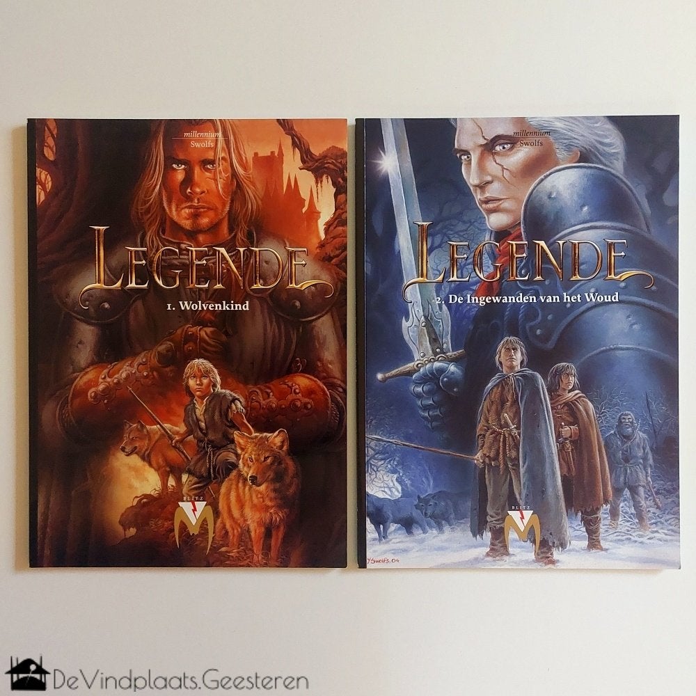 Swolfs – Legende delen 1 en 2, Boeken, Ophalen of Verzenden, Zo goed als nieuw, Yves Swolfs, Meerdere stripboeken